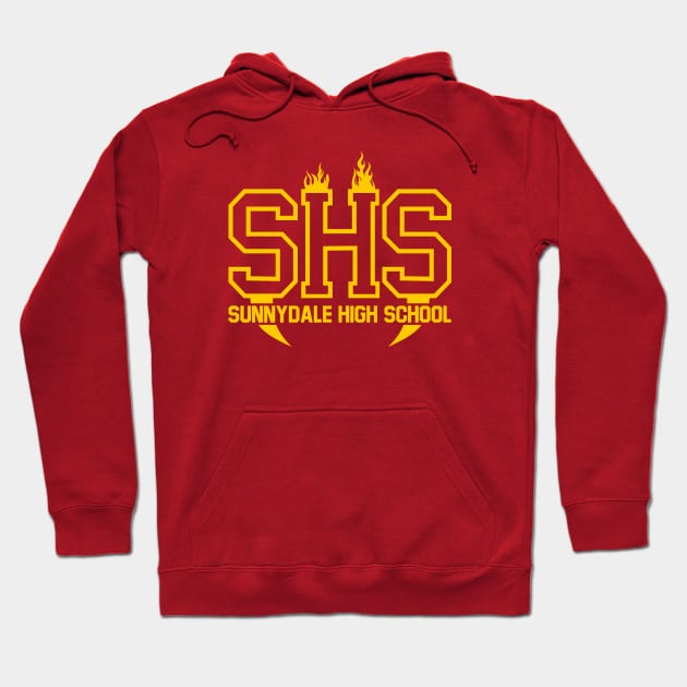 sunnydale high school Hoodie by anamarioline